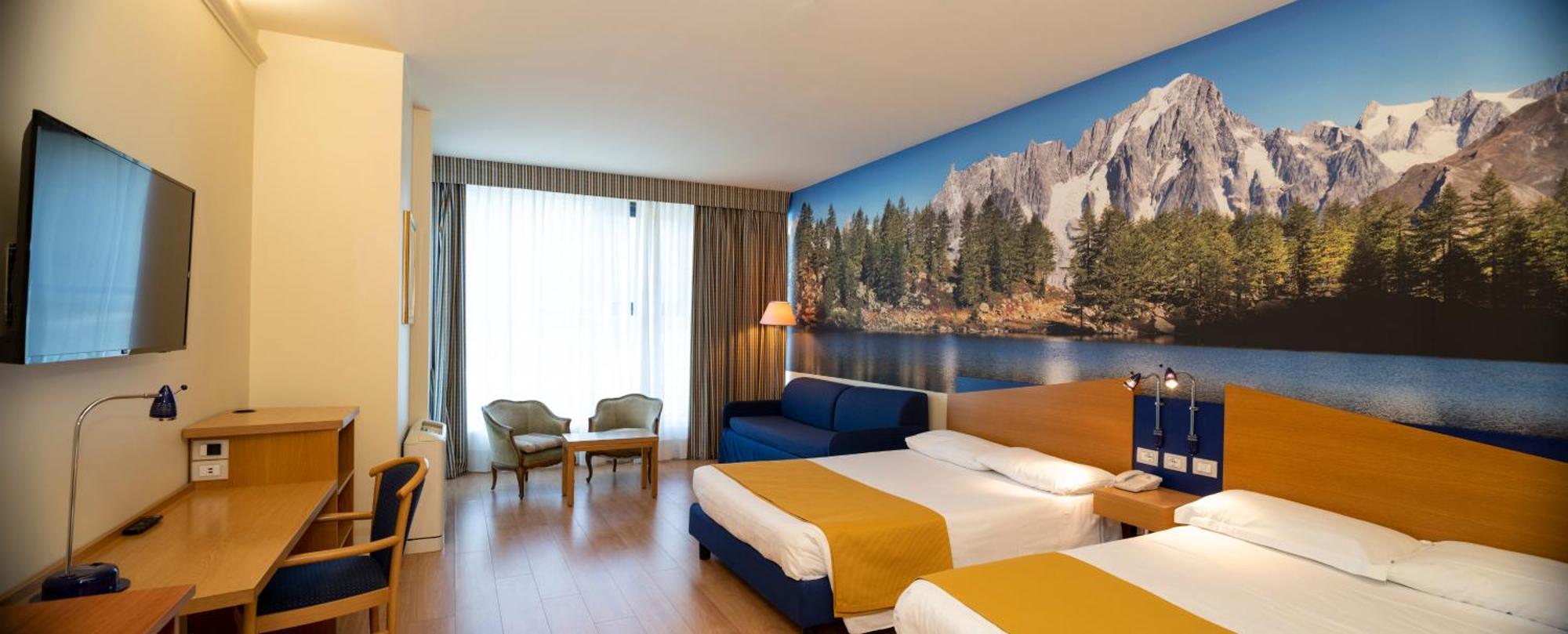 Hotel Express Aosta East Поллен Экстерьер фото